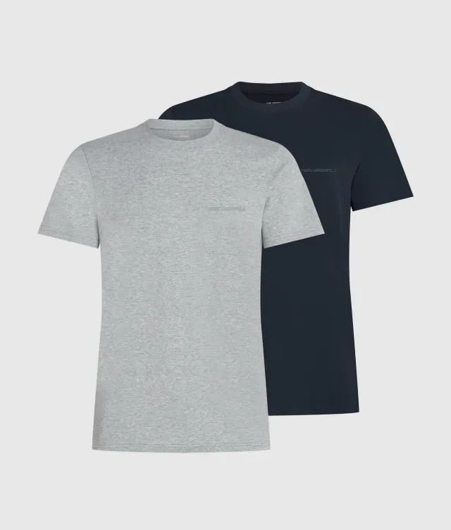 Karl Lagerfeld Logo T-Shirt 2er-Pack XS-XL Baumwolle