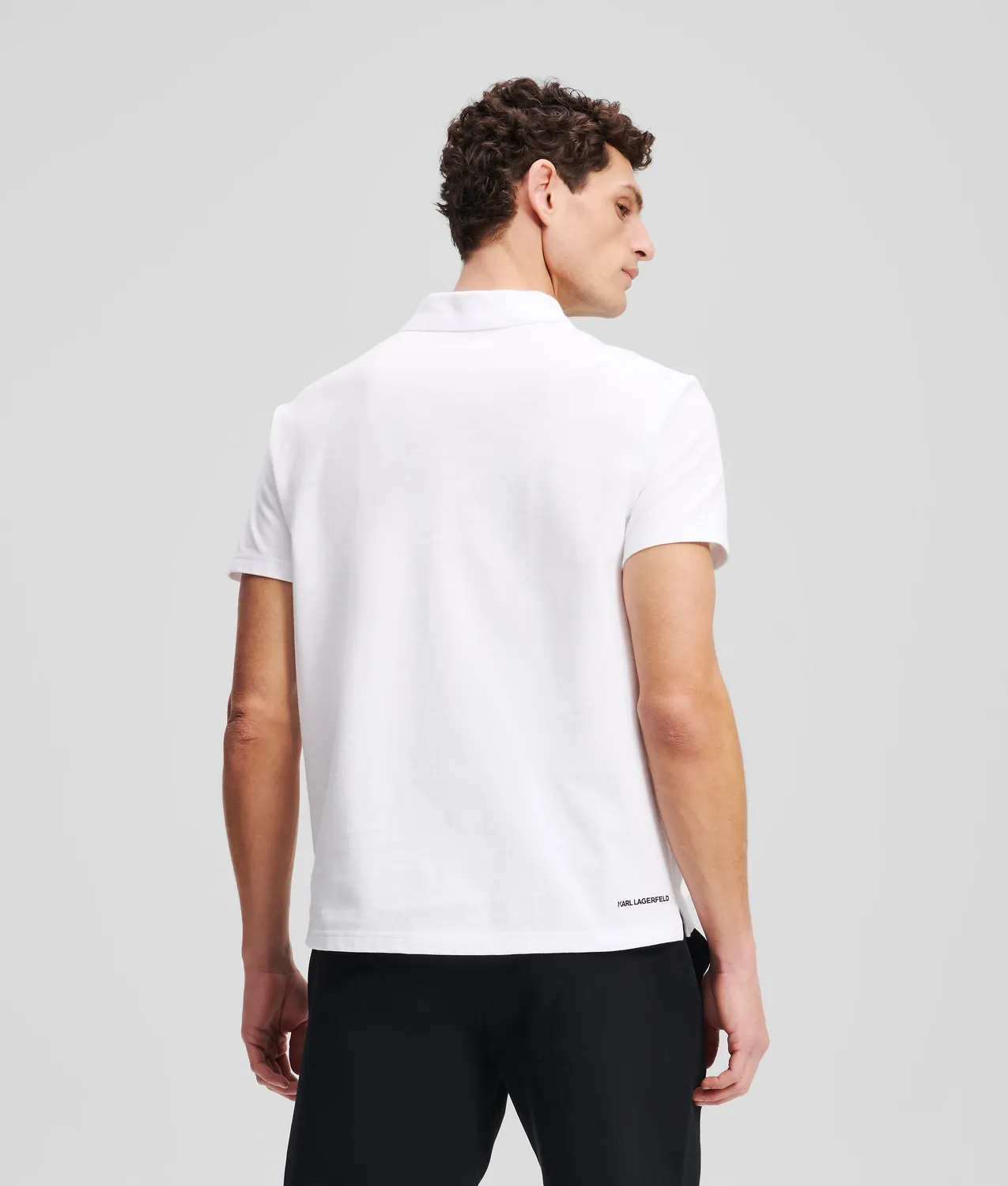 Karl Lagerfeld Ikon Kameo Polo Shirt Kurzarm