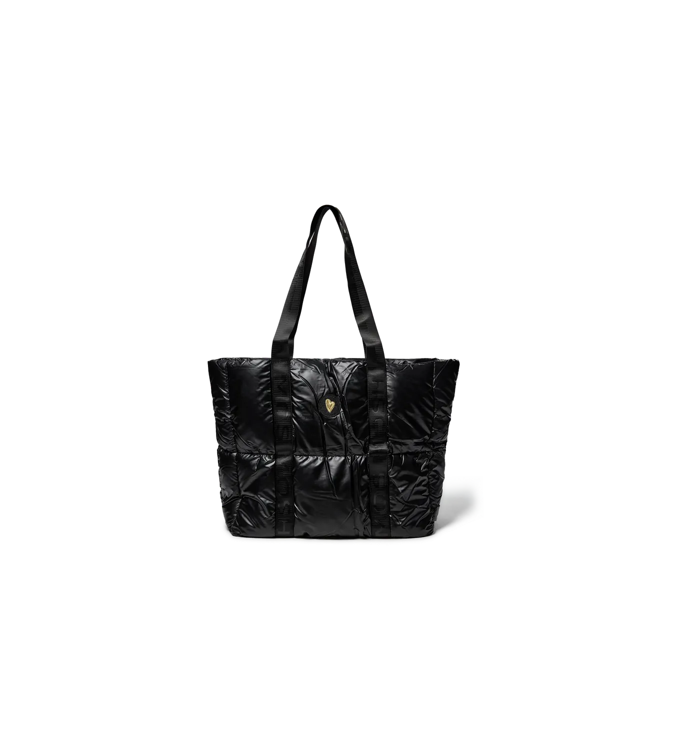 Mos Mosh MM Nova Bag Black White gesteppt