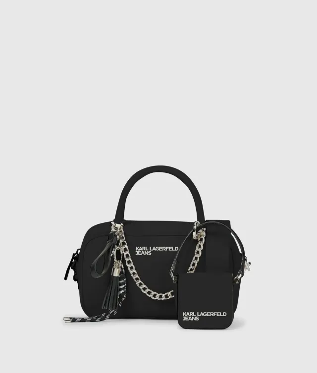 Karl Lagerfeld KL Jeans Charms Crossbody Bag Top-Handle
