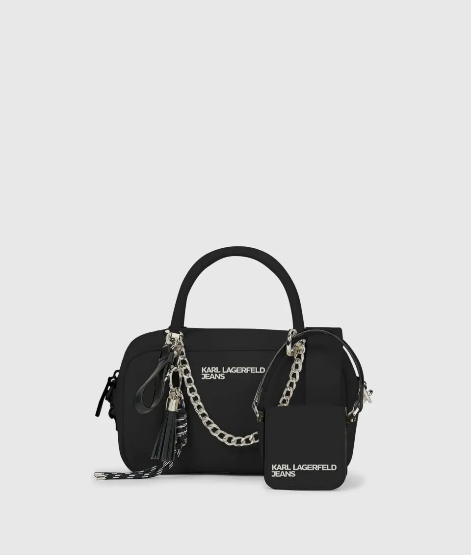 Karl Lagerfeld KL Jeans Charms Crossbody Bag Top-Handle