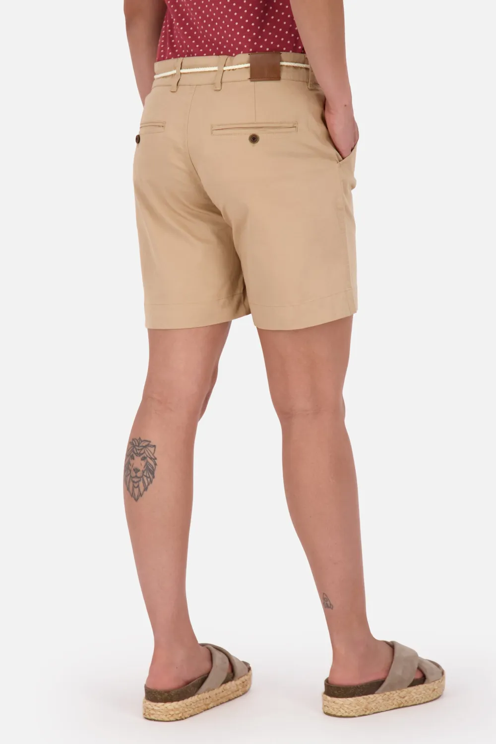 Alife & Kickin JulesAK A Shorts Beige Bio-Baumwolle