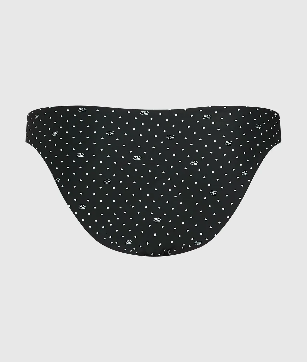 Karl Lagerfeld Polka Dot Cheeky Bikinihose Größe M Punkte