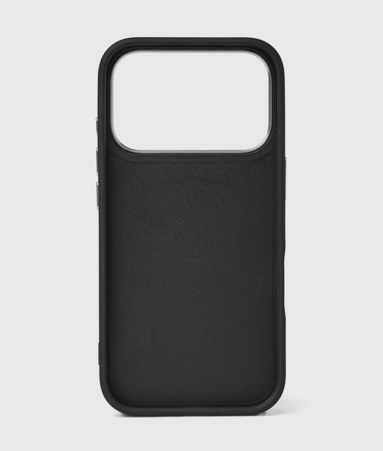 Karl Lagerfeld Signature Studs iPhone 17 Pro Max Hülle Leder
