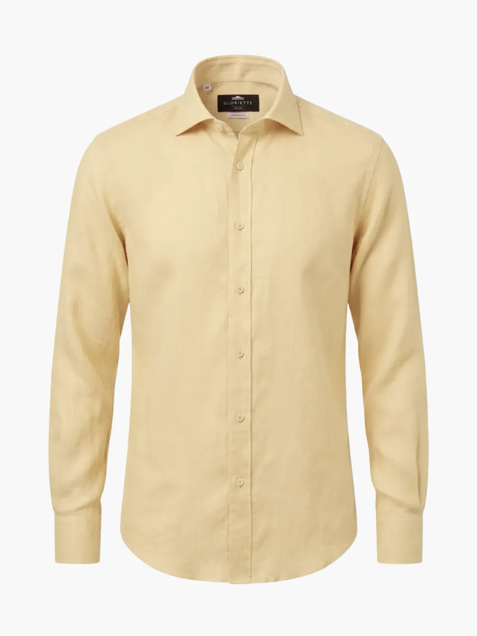 Gloriette Leinenhemd Apricot Windsor Stretch Sommer