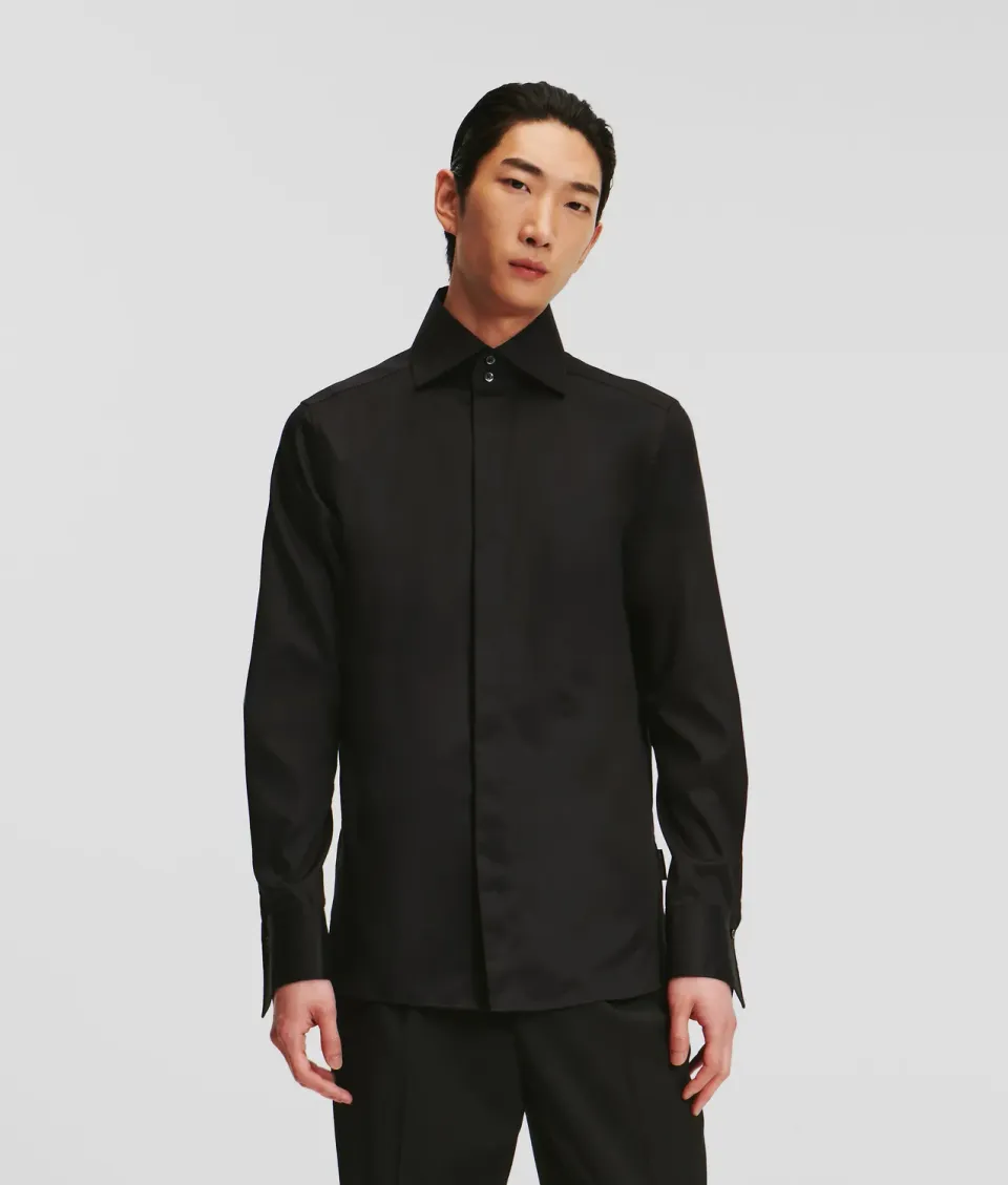 Karl Lagerfeld Karl Essential Hemd Bio-Baumwolle