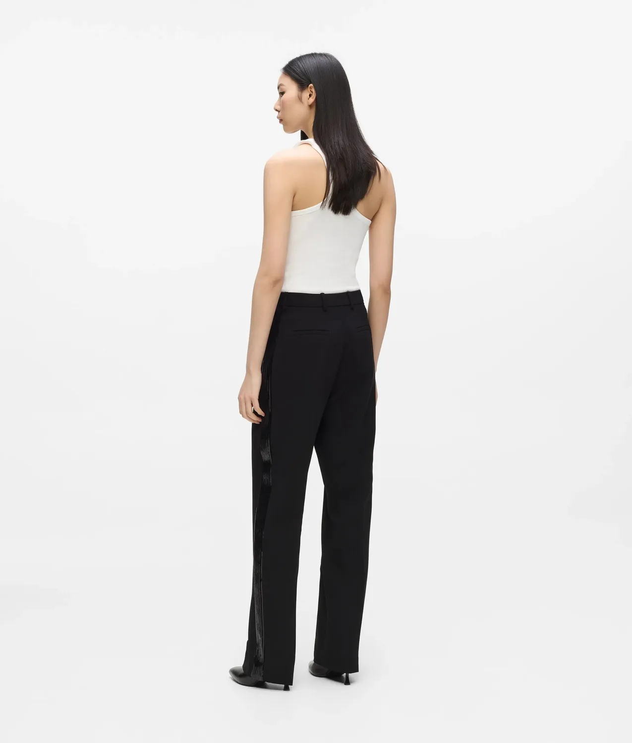 Karl Lagerfeld Sequin Anzughose Pailletten Gr. 4