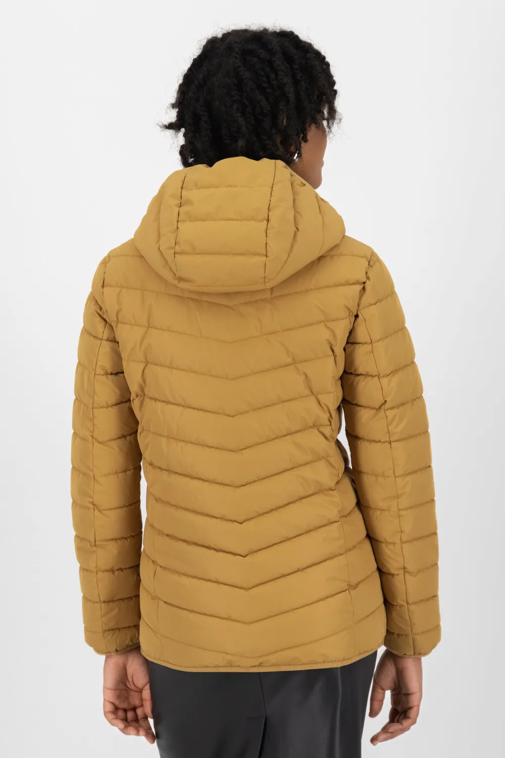 Alife & Kickin RabeaAK A Damen Steppjacke Camel wattiert