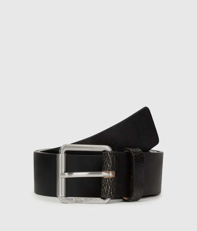 Karl Lagerfeld Cracked Gürtel Leder 85-100