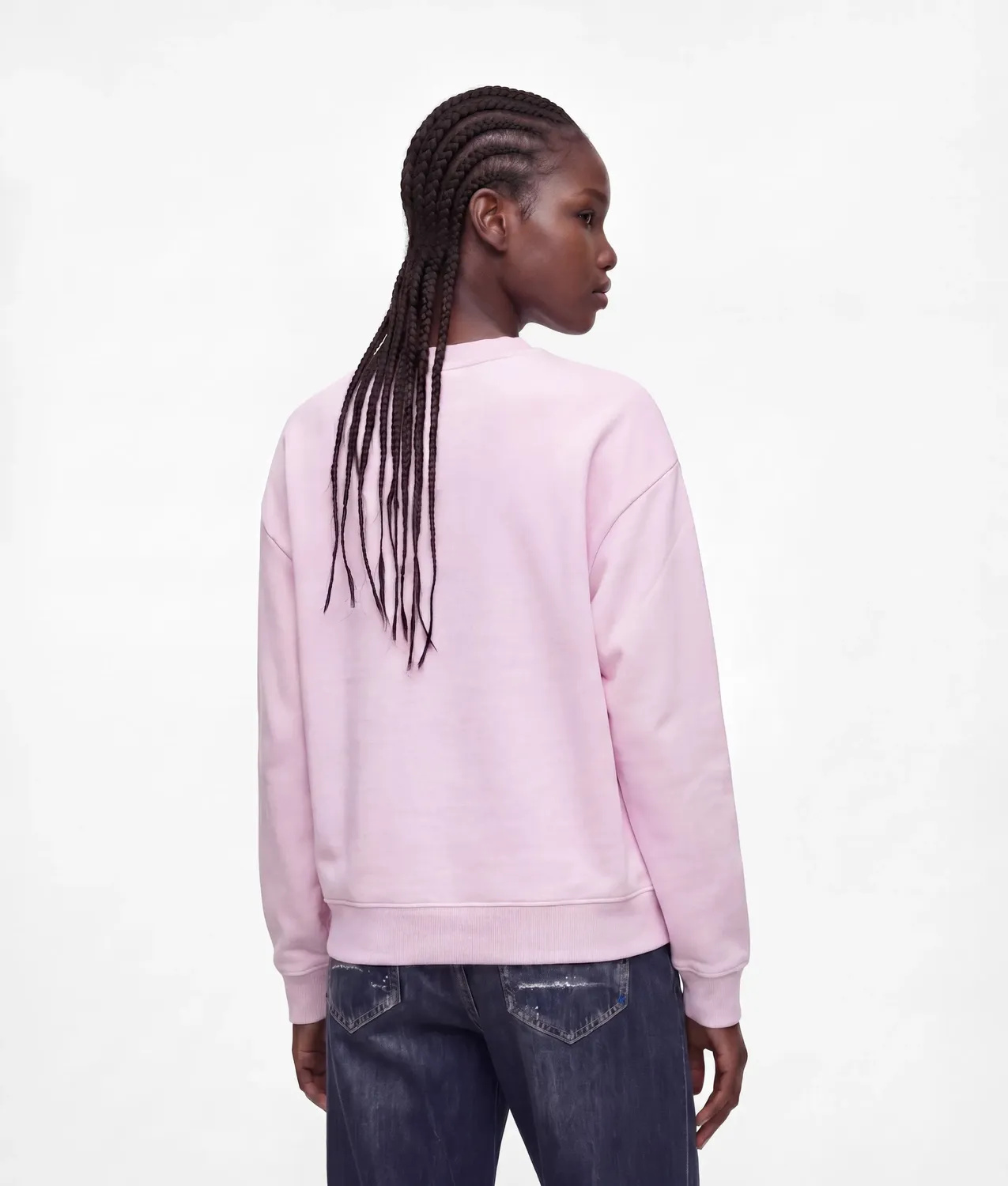 Karl Lagerfeld KL Jeans Logo Sweatshirt Crew Neck Baumwolle