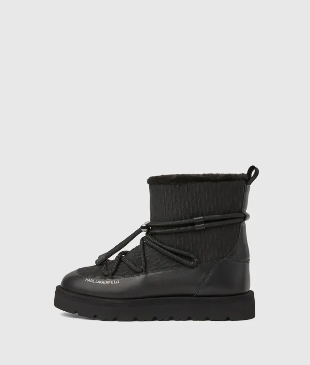 Karl Lagerfeld Thermo Boots Schlupf Fellfutter