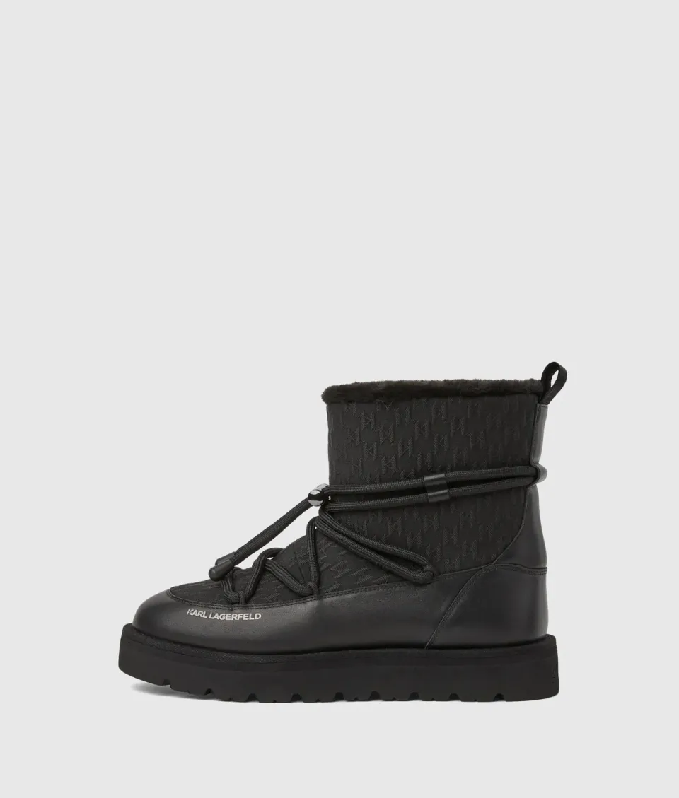 Karl Lagerfeld Thermo Boots Schlupf Fellfutter