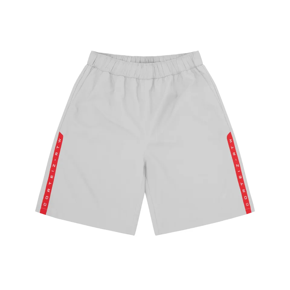 Corteiz Rossa Short Shorts Grau Nylon