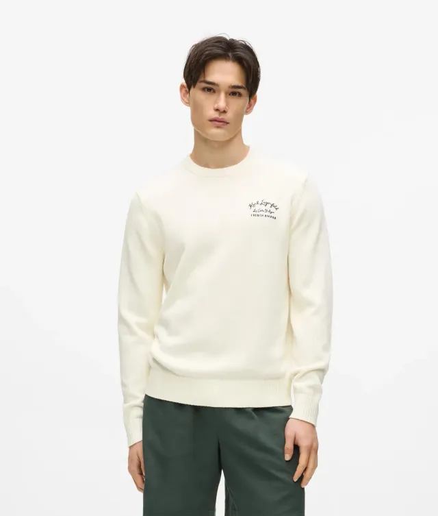 Karl Lagerfeld Côte d'Azur Pullover Baumwolle Gr L