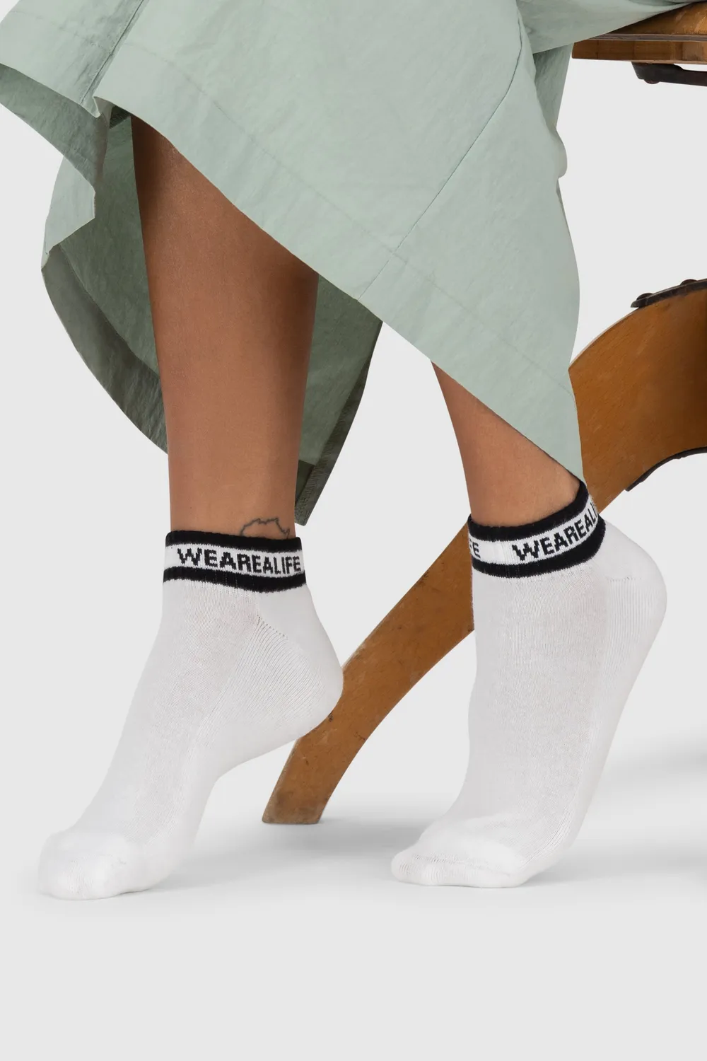 Alife & Kickin BayaAK Sneaker Socken Weiß 3er Damen