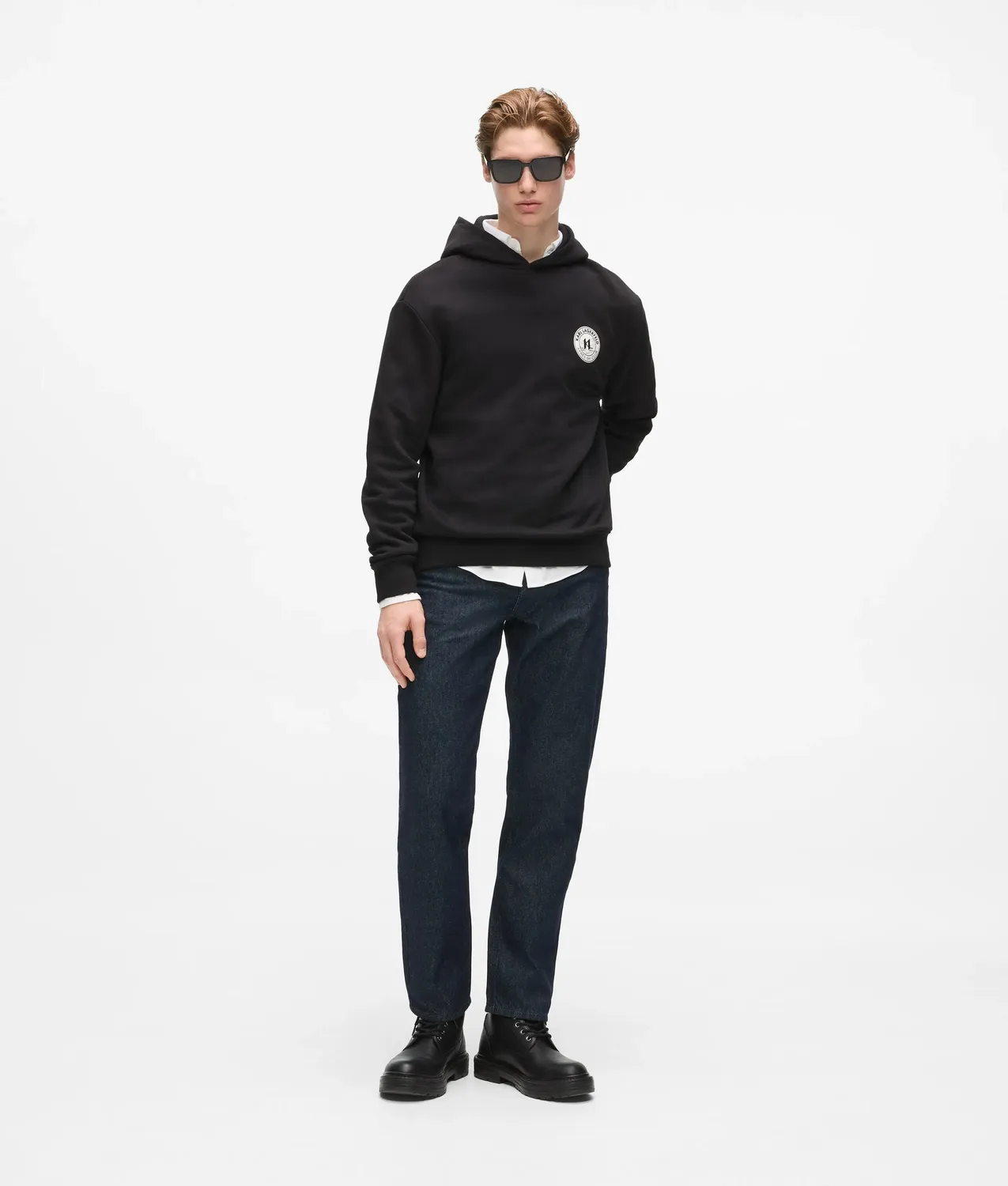 Karl Lagerfeld Après Ski Club Hoodie mit Rückenprint