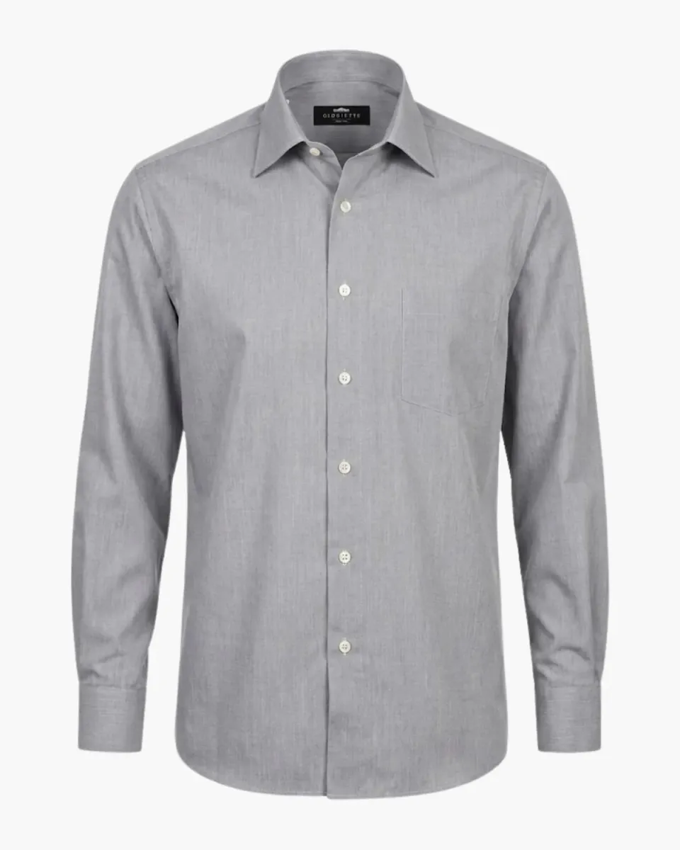 Gloriette Hemd Fashion Fit Chambray Hemd Hellblau