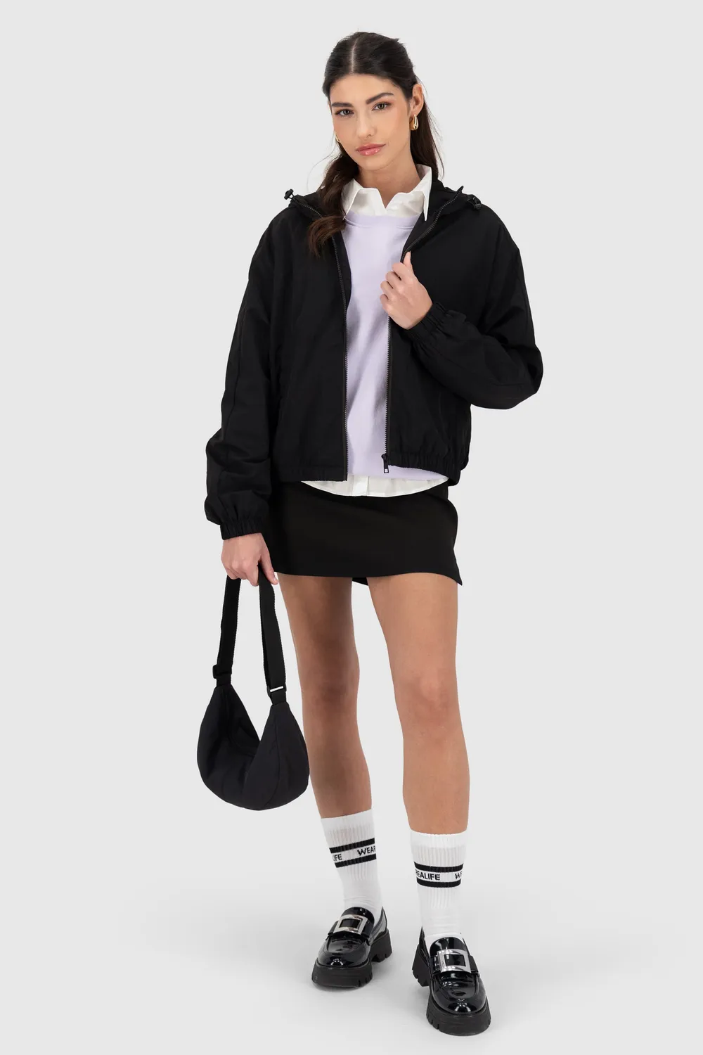 Alife & Kickin JovanaAK A leichte Jacke Damen schwarz