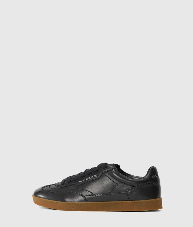 Karl Lagerfeld Kandidate Sneaker Leder Herren Kontrastsohle