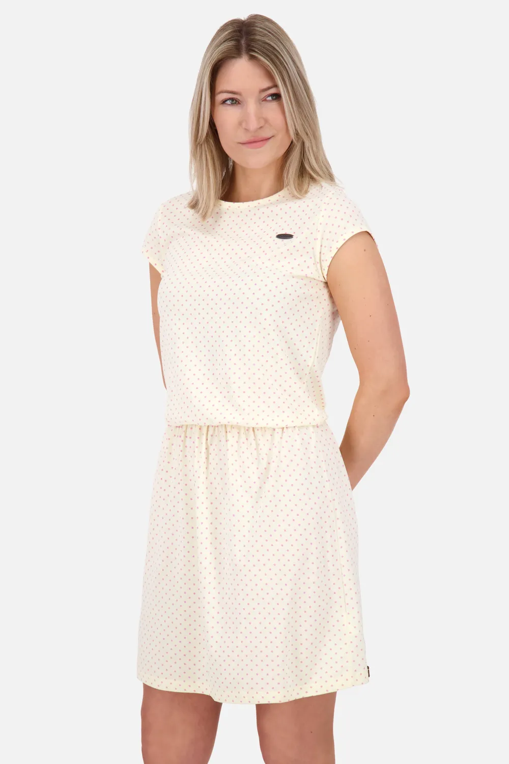 Alife & Kickin ShannaAK B Kleid Gelb Jersey Sommerkleid
