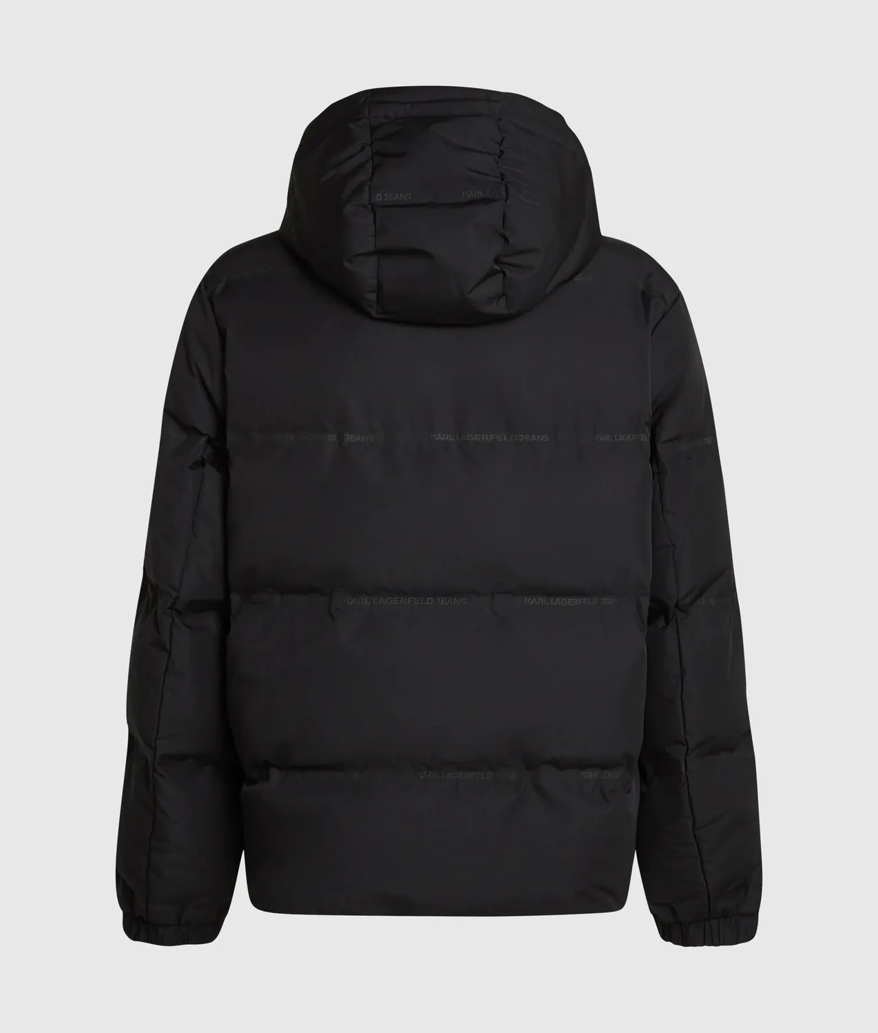 Karl Lagerfeld Logo Puffer Jacke gesteppt