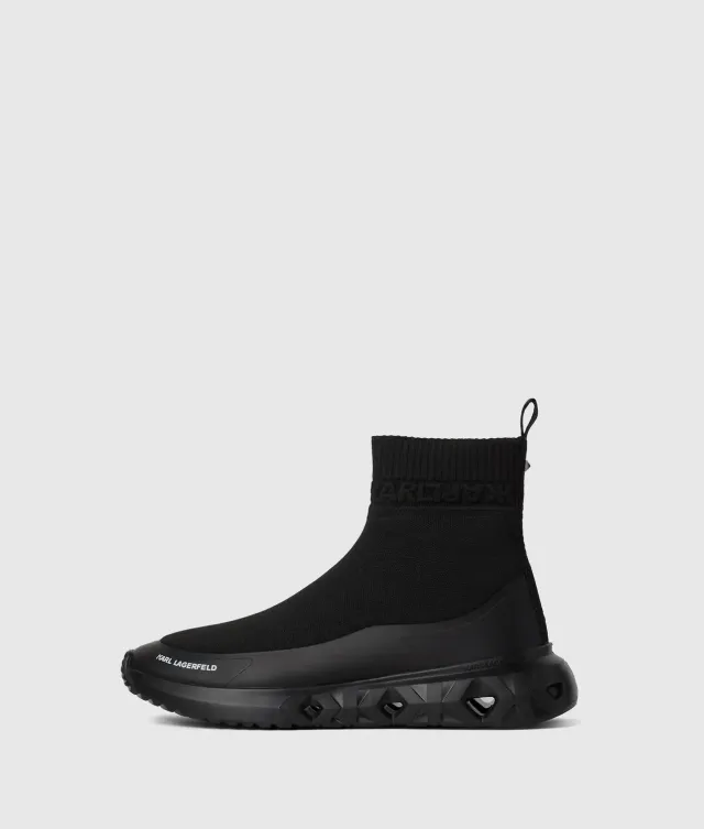 Karl Lagerfeld K Kite Run Sock Boots Strick zum Schlüpfen