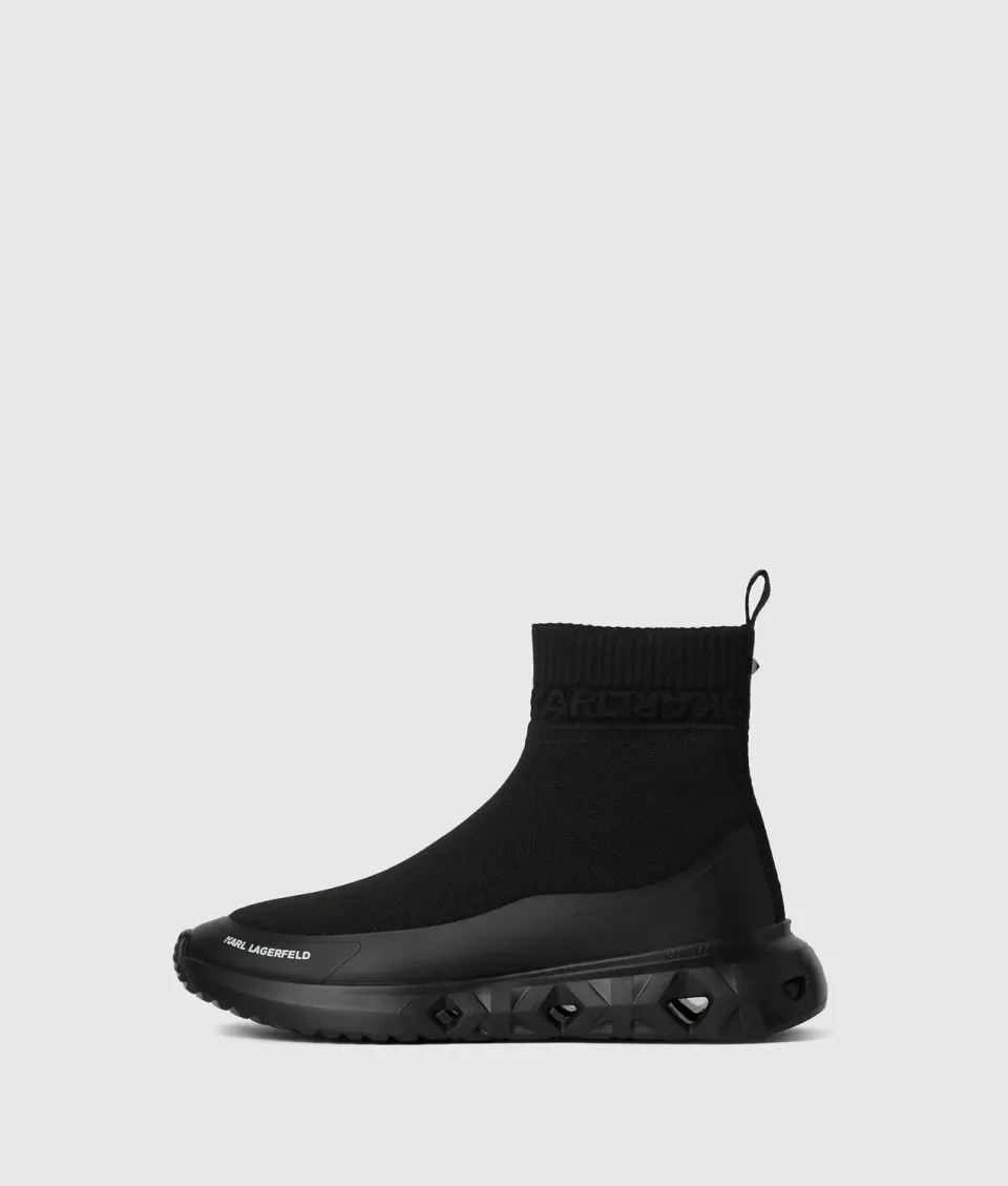 Karl Lagerfeld K Kite Run Sock Boots Strick zum Schlüpfen