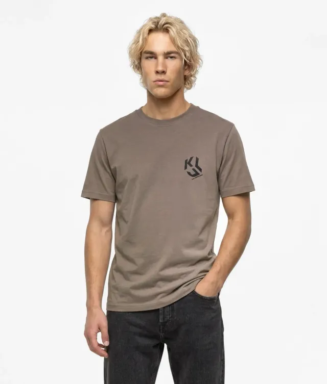 Karl Lagerfeld KL Jeans Monogram T-Shirt Baumwolle