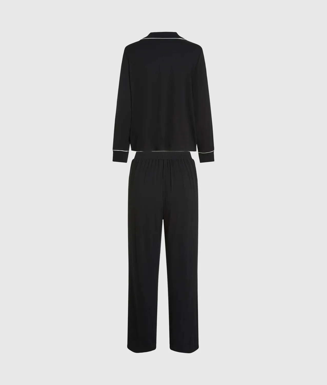 Karl Lagerfeld Signature Pyjama Viskose lang