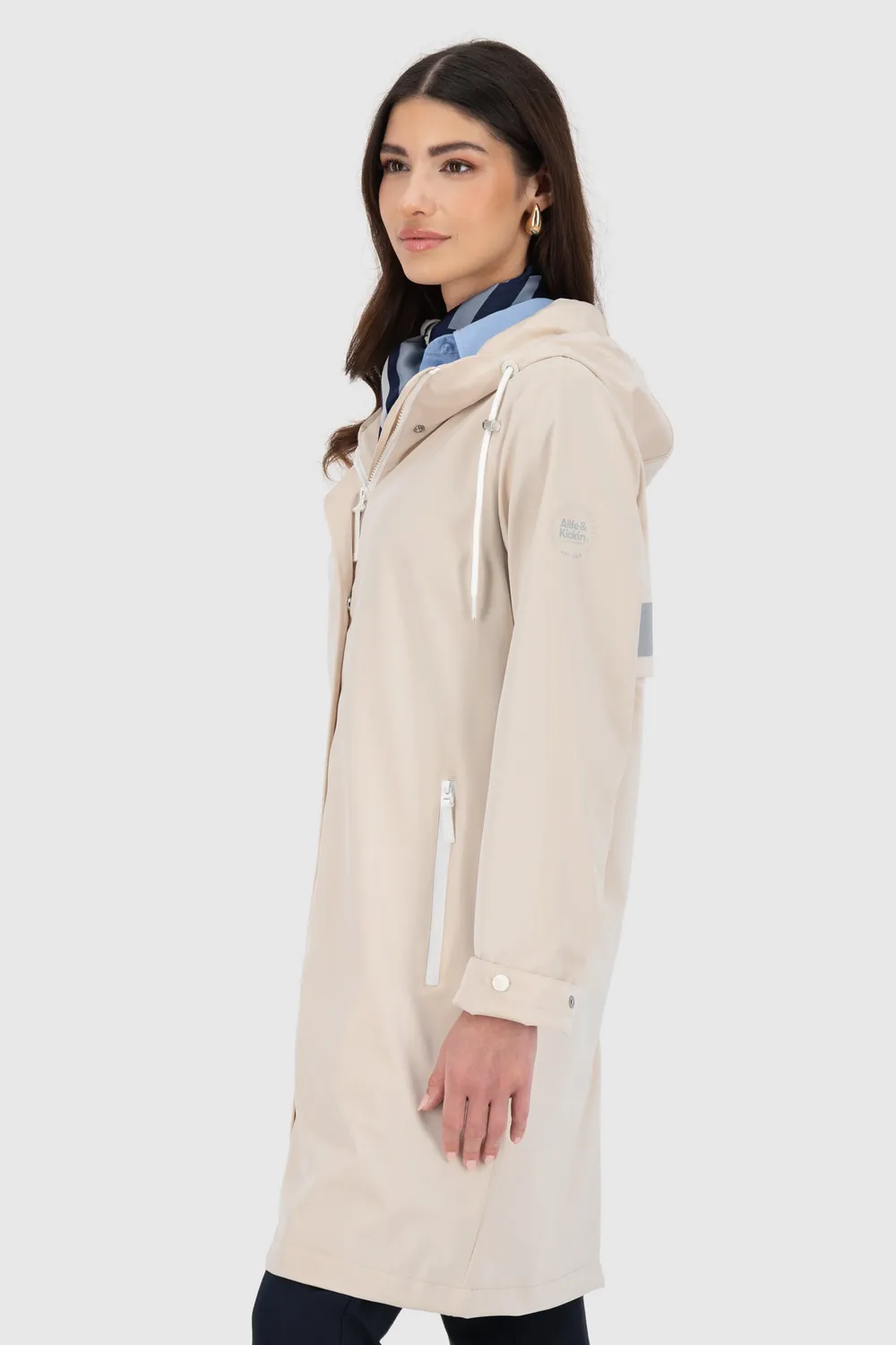 Alife & Kickin NuriaAK A Regenjacke beige Damen