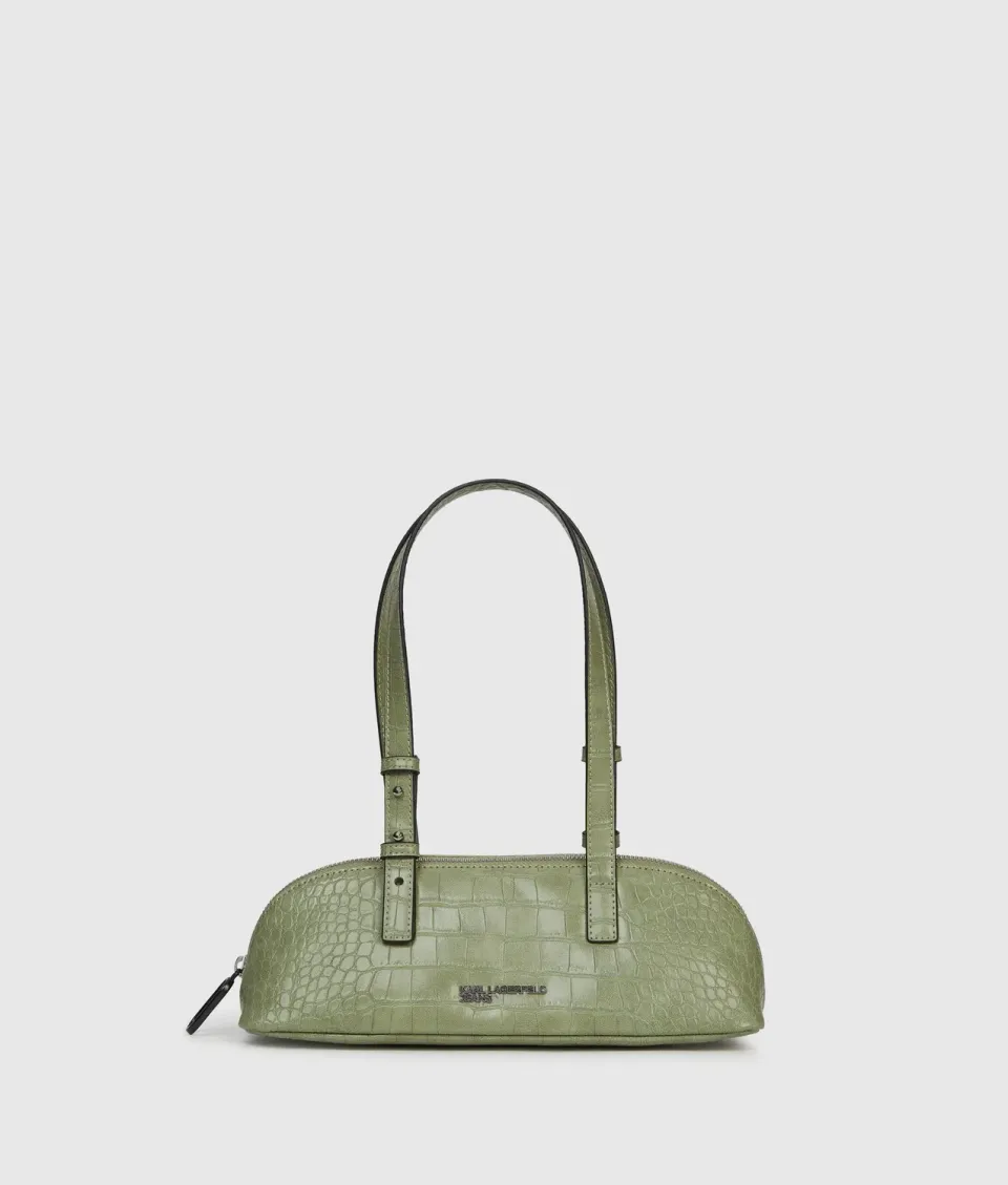 Karl Lagerfeld KL Jeans Shoulder Bag Croco One Size