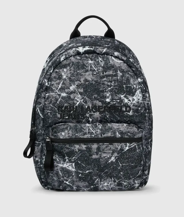Karl Lagerfeld Jeans Graffiti Rucksack Nylon Unisex