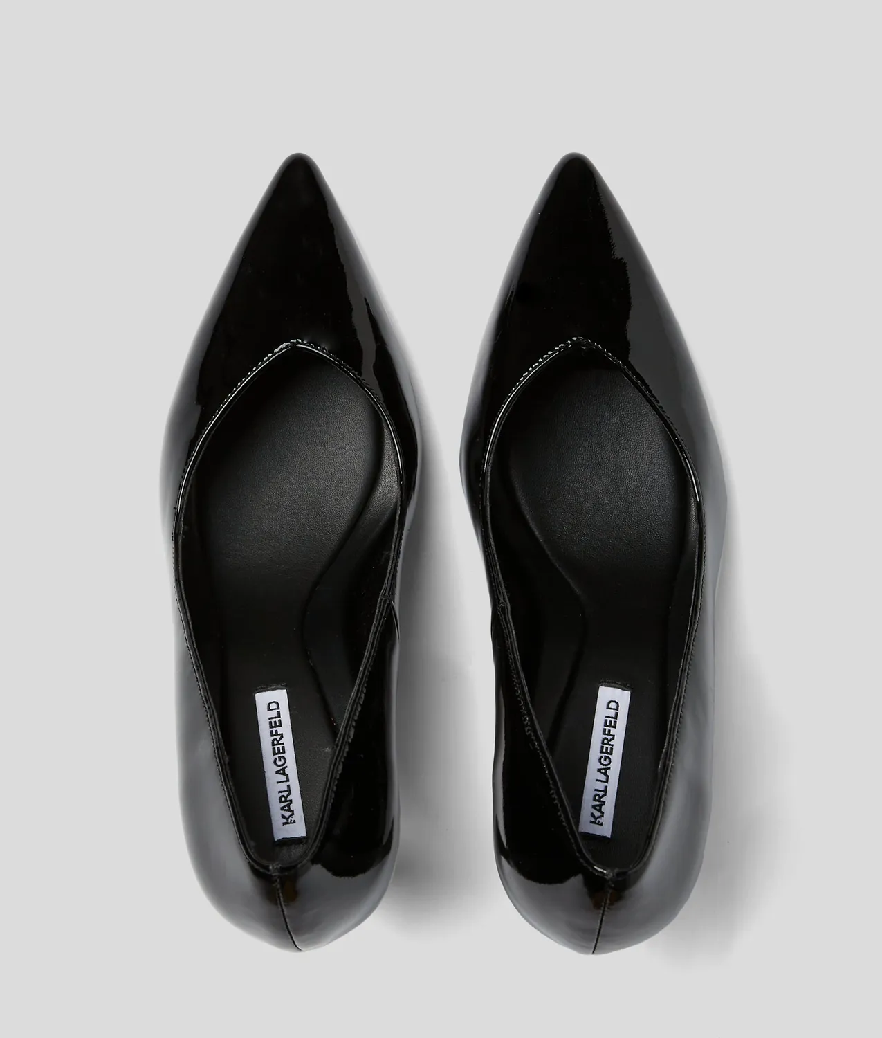 Karl Lagerfeld Premiere 90 Gloss Pumps Lack 90