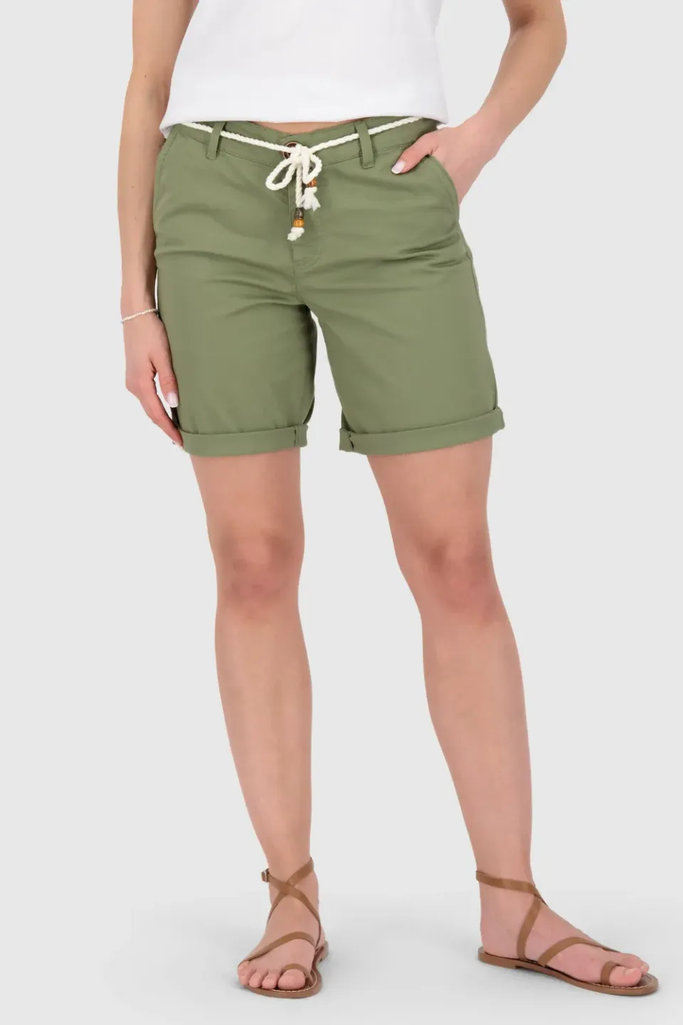 Alife & Kickin AyanaAK A Shorts Grün lang