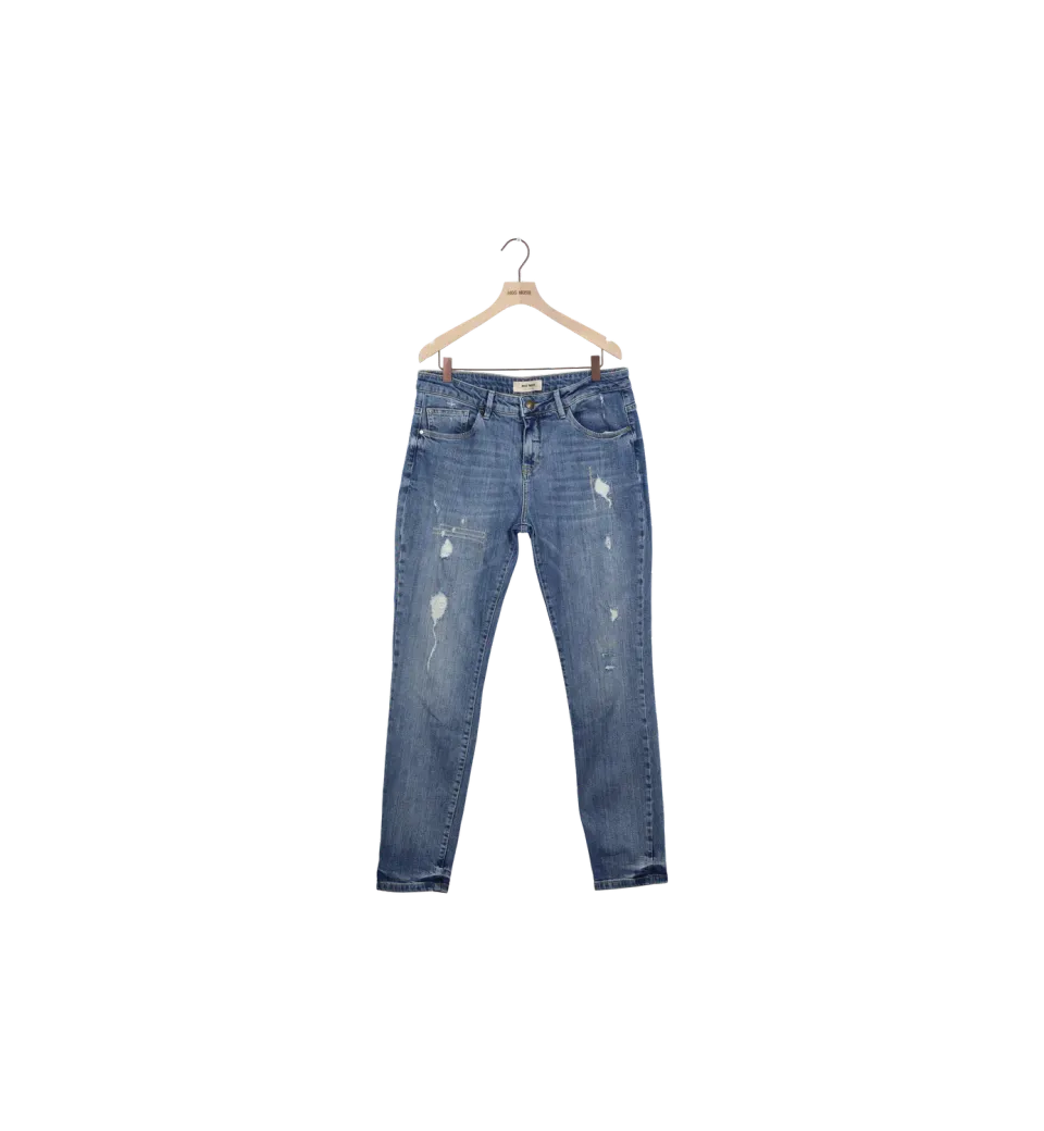 Mos Mosh MMBradford Worked Jeans Blau 31 used