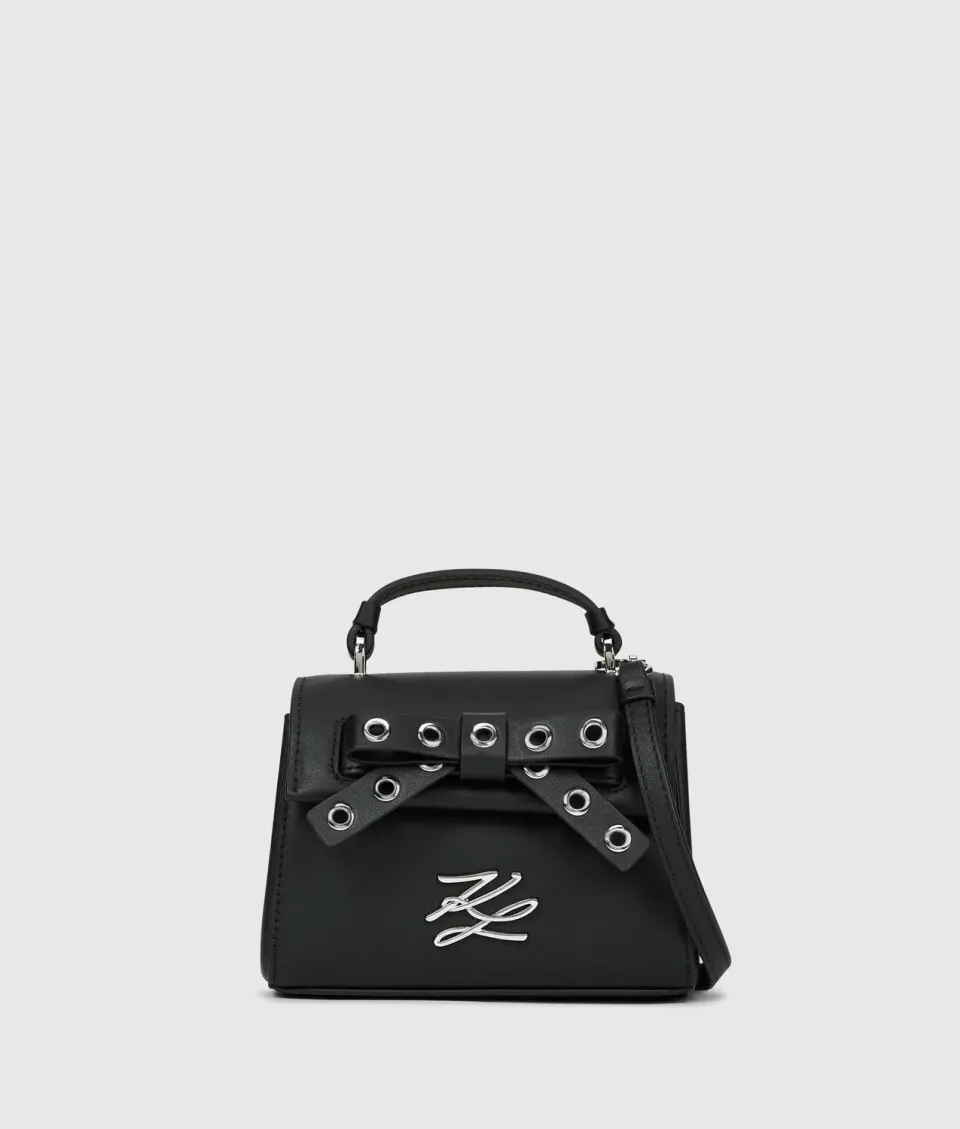 Karl Lagerfeld K/Autograph Bow Nano Bag Schleife