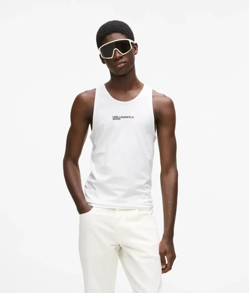 Karl Lagerfeld KL Jeans Logo Tank Top Sommer