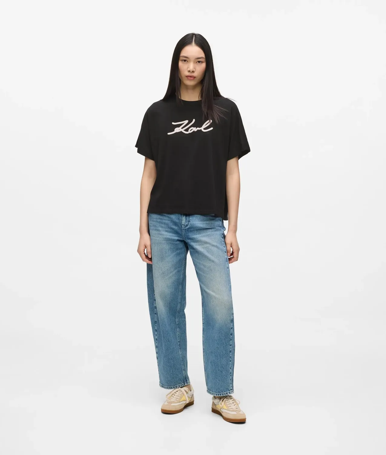 Karl Lagerfeld KL Jeans Altia Sneakers Leder