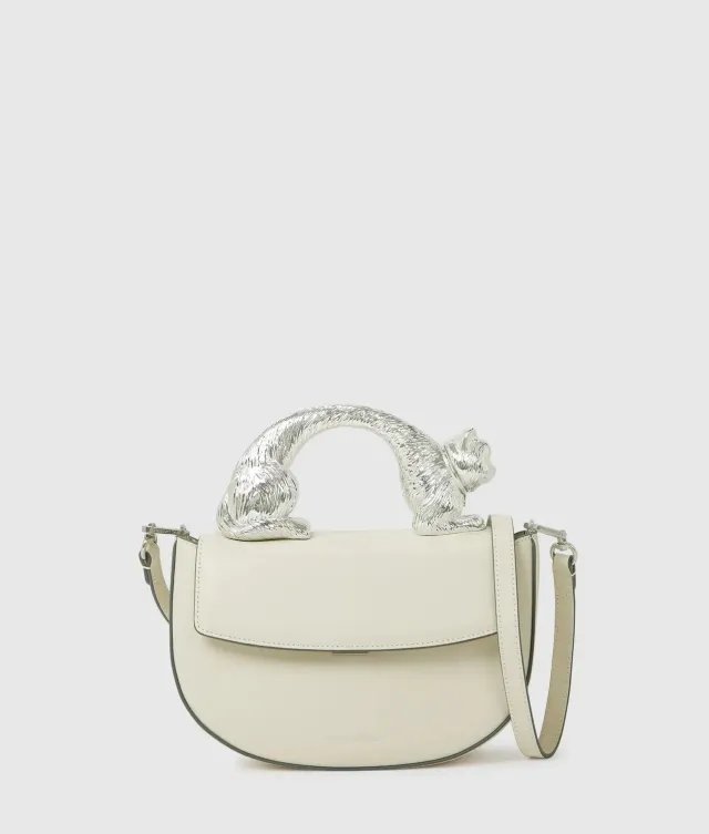 Karl Lagerfeld Choupette Top Handle Henkeltasche Leder
