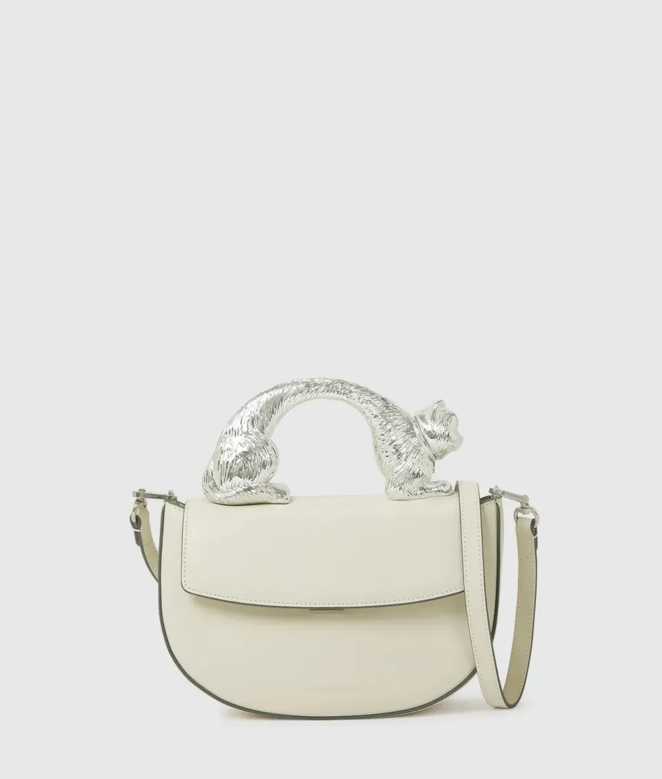 Karl Lagerfeld Choupette Top Handle Henkeltasche Leder