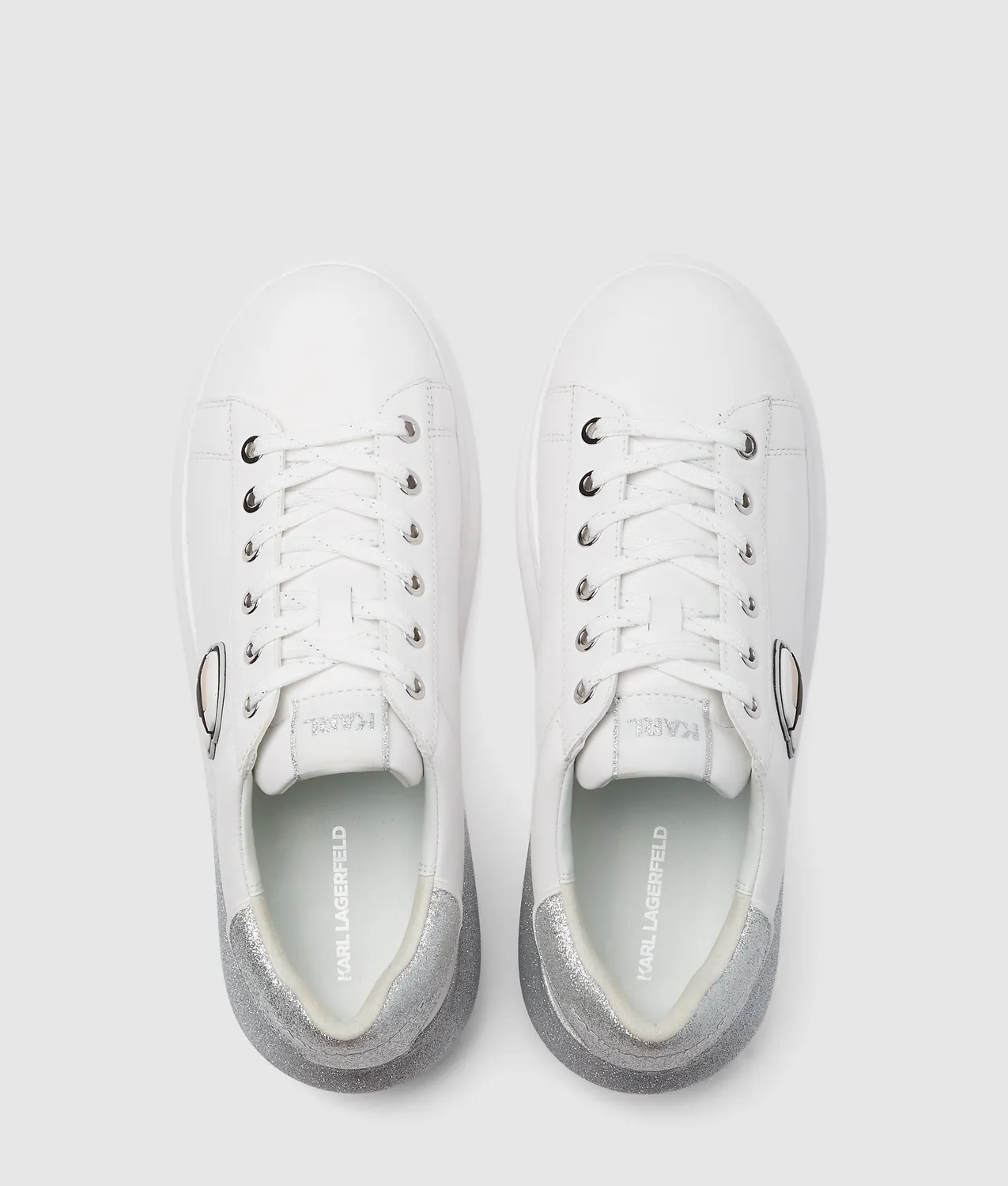Karl Lagerfeld Ikon NFT Kapri Ombre Sneakers Glitzer