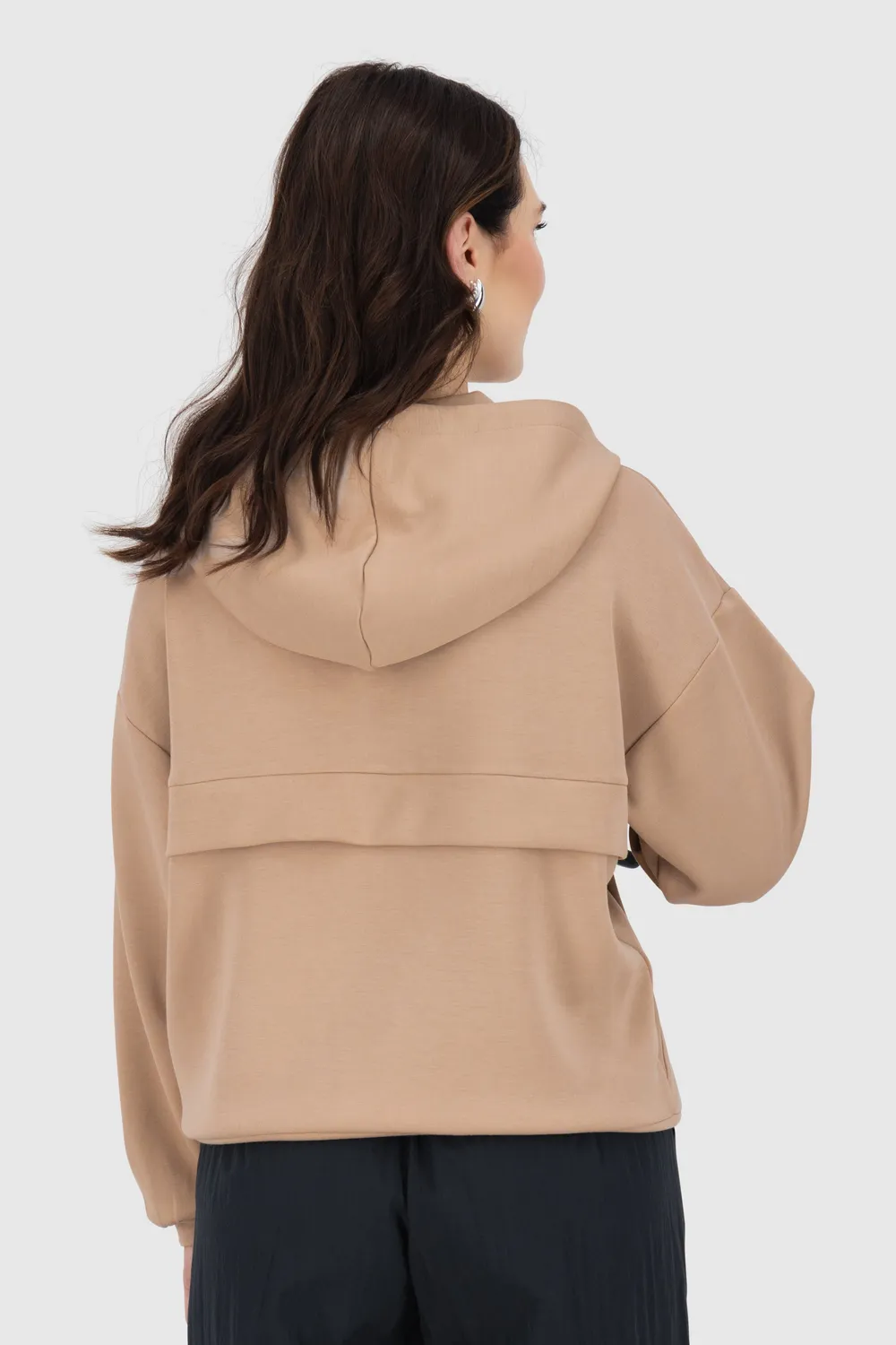 Alife & Kickin MajviAK T Hoodie Beige Oversize