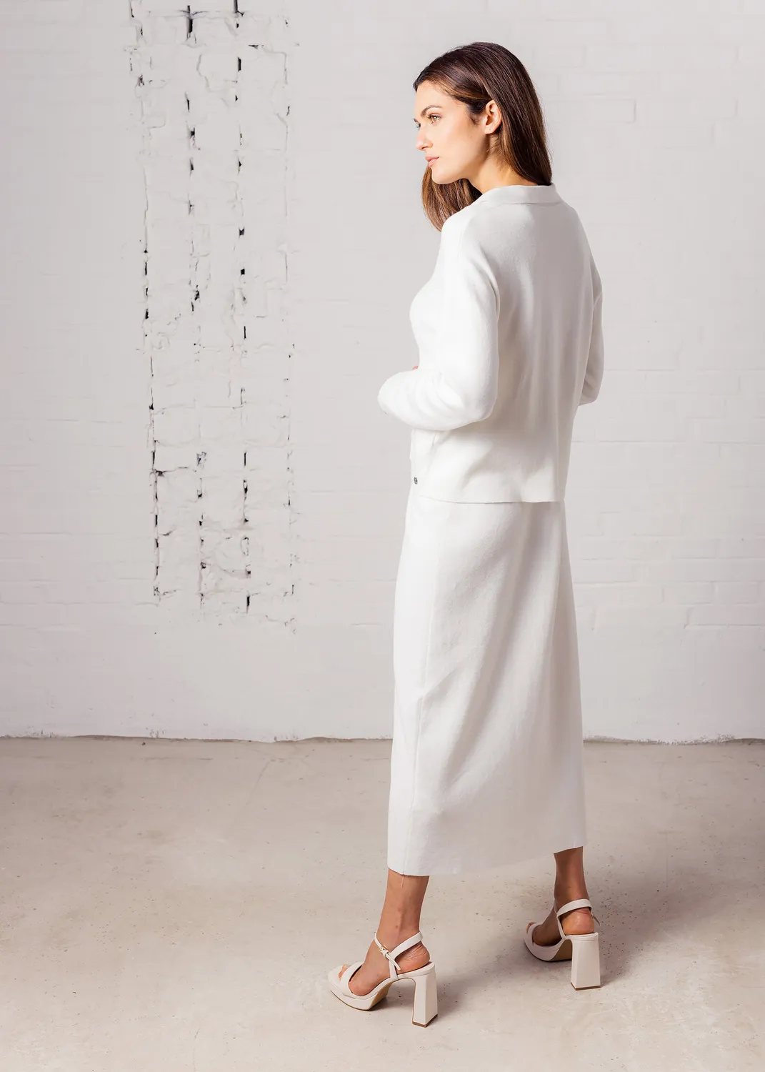 Senatex Hemd Jacke Bio-Baumwolle Cream