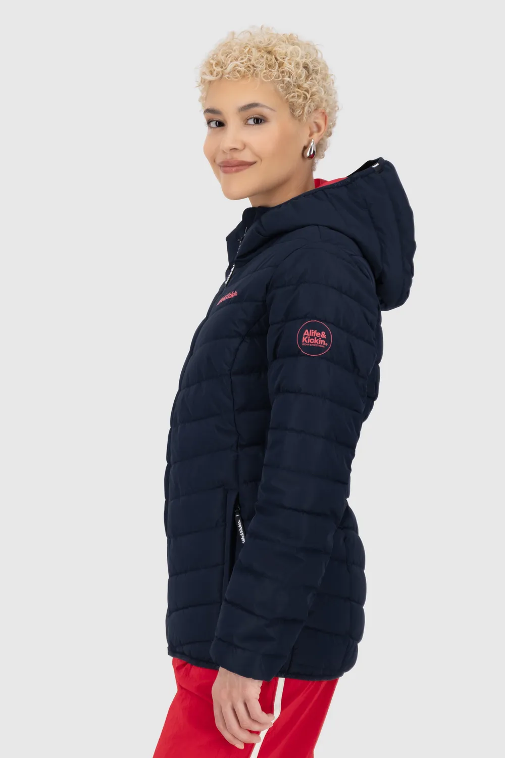 Alife & Kickin RabeaAK A Jacke Dunkelblau Steppjacke