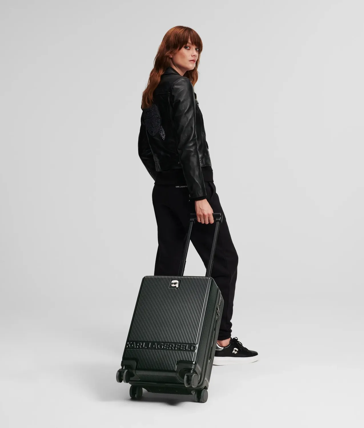 Karl Lagerfeld Ikon Trolley Hartschale Cabin Logic