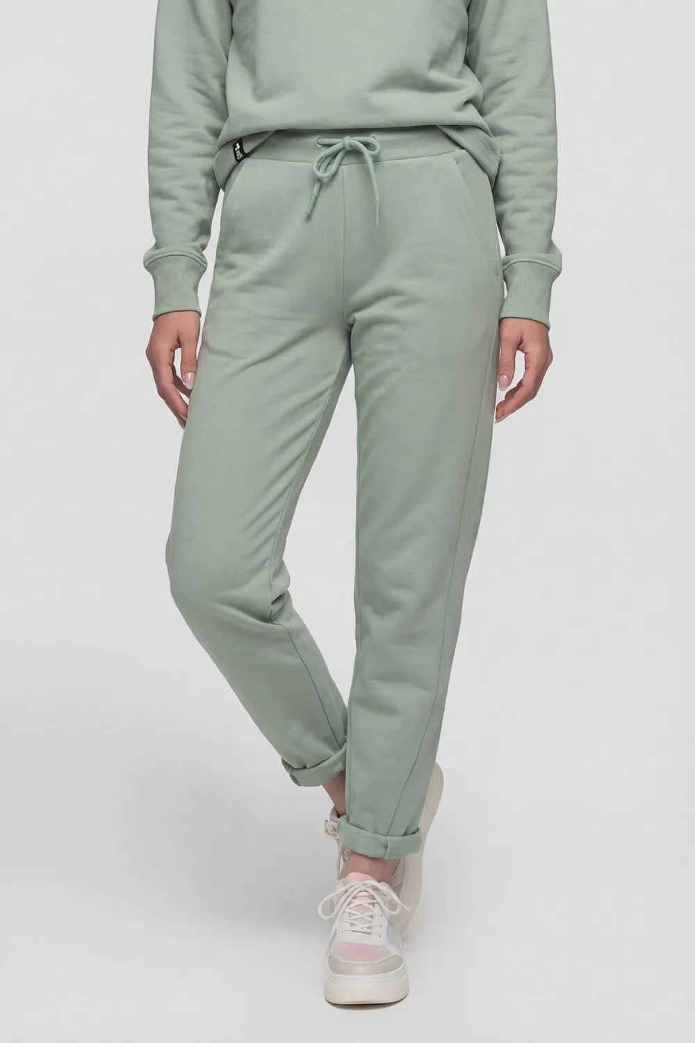 Alife & Kickin MalinAK A Sweatsuit Hellgrün Set
