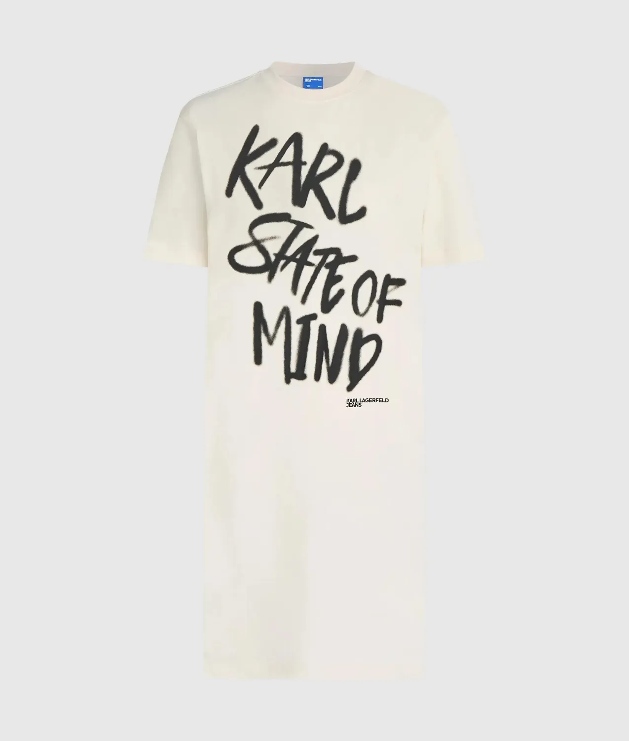 Karl Lagerfeld Karl Quote T-Shirtkleid Damen Print