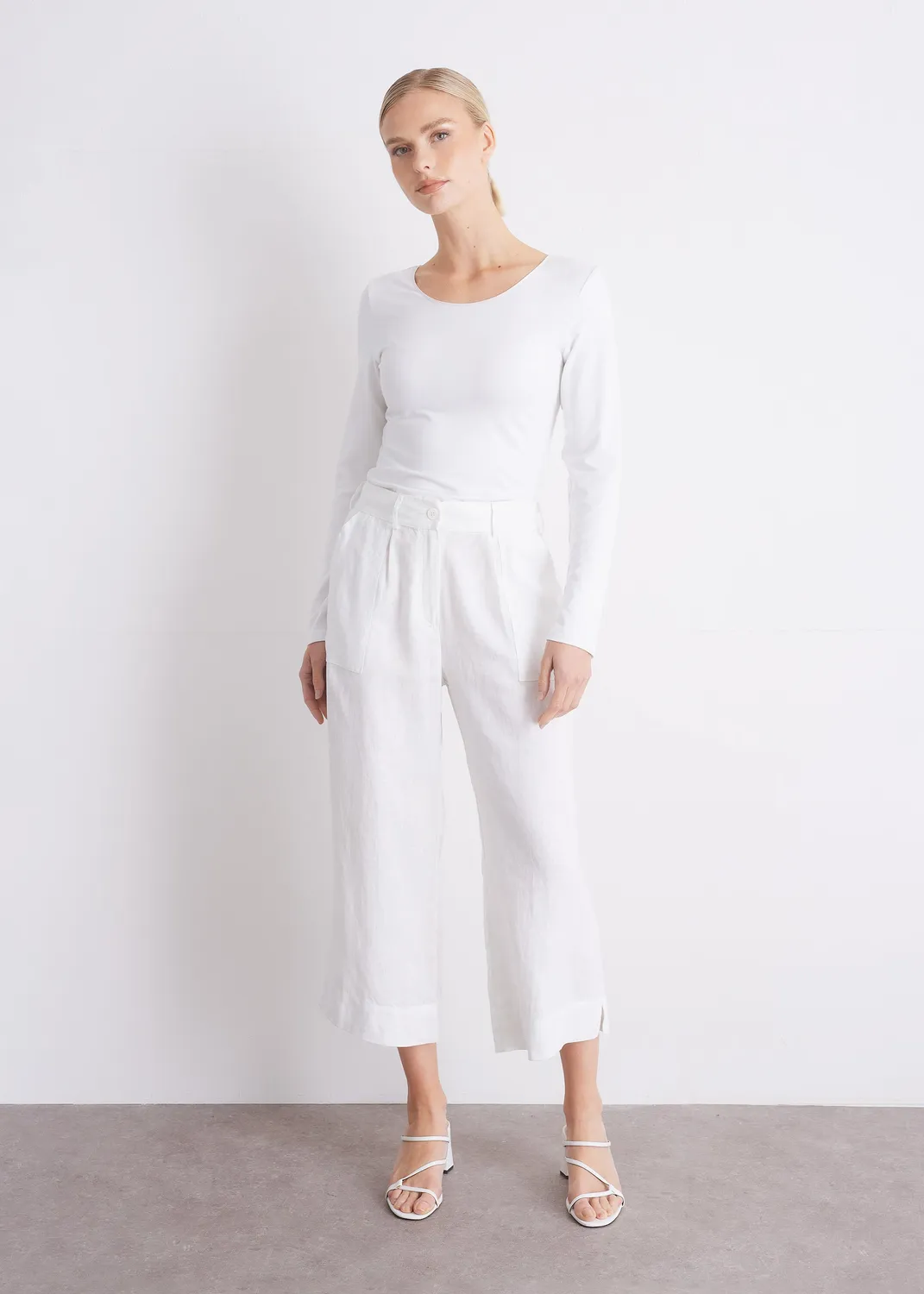 Senatex Leinen-Culotte Cream aus reinem Leinen