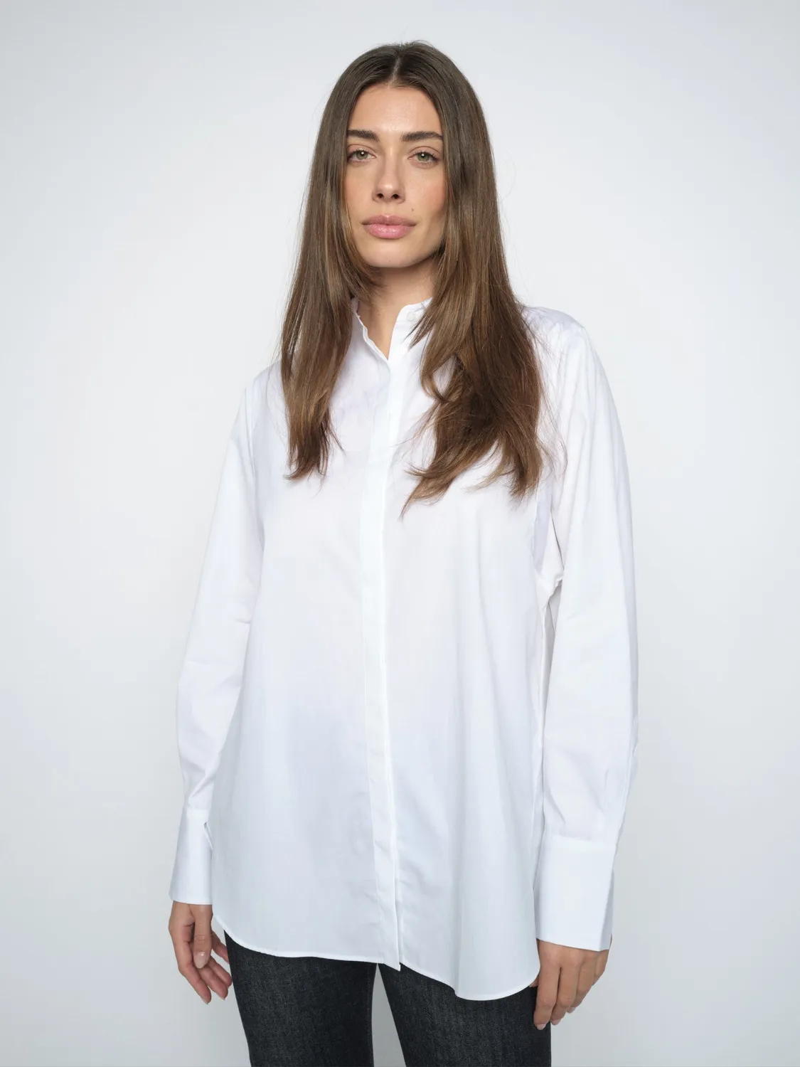 Mos Mosh MMEnola Cotton Shirt Hemd Weiß Bio-Baumwolle