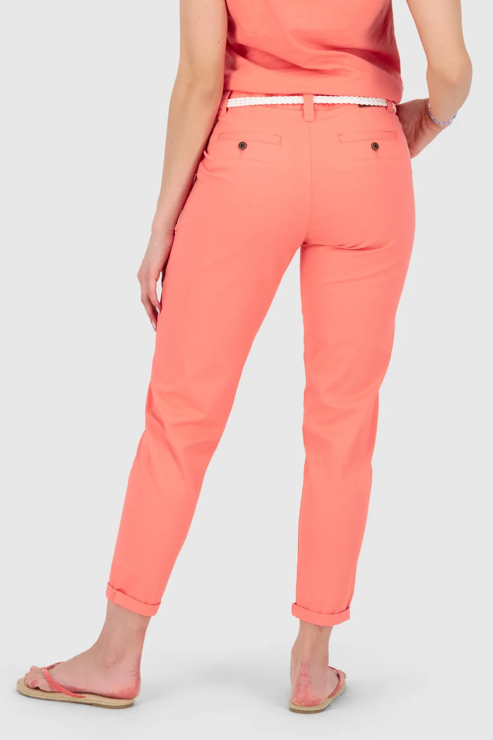 Alife & Kickin HirokoAK A Hose Pink Damen Stoffhose